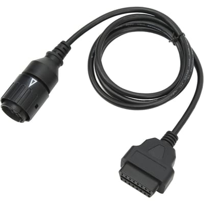 Câble Adaptateur OBD2 Mâle 10 Broches vers Femelle 16 Broches 1,5 m Câble Convertisseur OBD II pour black