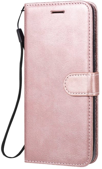Coverup Hoesje - Geschikt voor Huawei Y6P Hoesje - Coverup Book Case - Rose Gold