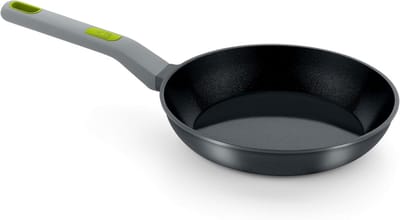 KOEKENPAN 24 CM VAN GERECCYCLD ALUMINIUM MET KERAMISCHE ANTI-AANBAKLAAG, GESCHIKT VOOR INDUCTIE
