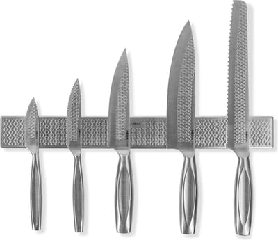 Boska Ultimate Kitchen Knife Set Monaco+ - 5 Keukenmessen - Inclusief Magneetstrip - Giftset
