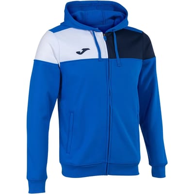 Joma Crew V Sweatshirt Met Rits Blauw 5-6 Years Jongen