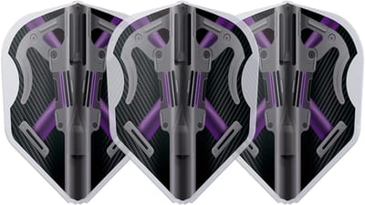 L-Style EZ L3 Mike Valentin Clear White V3 - Dart Flights
