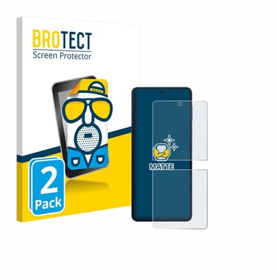 BROTECT - Screenprotector voor Samsung Galaxy Z Flip 7 - Folie Beschermfolie matte 2 Stuks