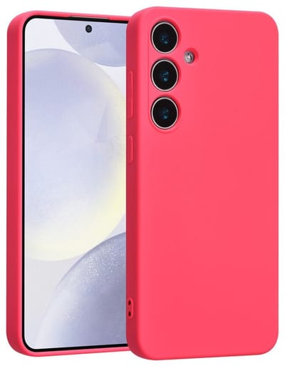 TUNIQ telefoonhoesje voor Samsung Galaxy S24 - Backcover - Felroze