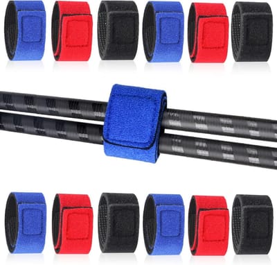 Verstelbare Velcro hengelriemen voor vissers, ideaal voor het veilig dragen van hengels en accessoires