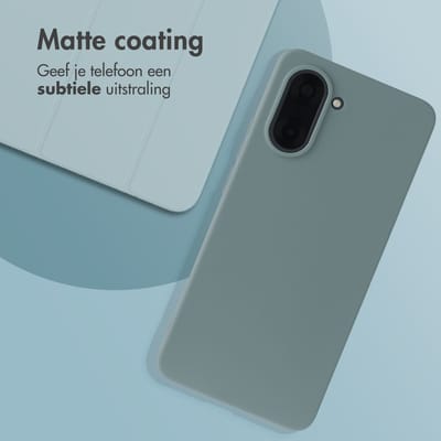 imoshion Hoesje - Geschikt voor OnePlus Nord CE5 - Color Backcover - Pine Green