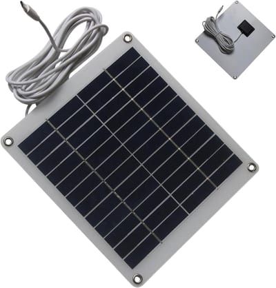 Zonnepaneel - Draagbare stroom - Buiten opladen - 50W vermogen - 178 cm - Wit