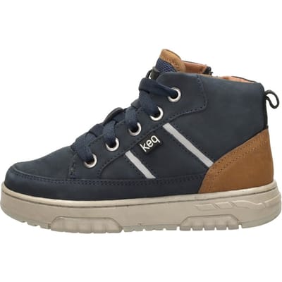 KEQ Veterschoenen Hoog Veterschoenen Hoog - Blauw - Maat 22