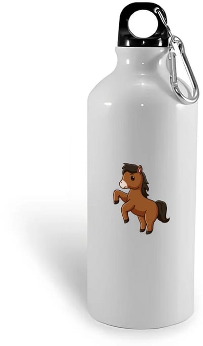 Hacebo® - Paard waterfles - Paarden - Paarden liefhebbers - Hobby horse - dieren - manege - water fles - 400ML