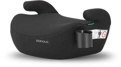 Deryan Cody Basic I-Size Autostoel Zitverhoger - 22-36 kg - Zwart
