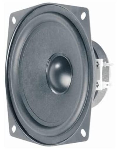 Breedbandluidspreker 13 cm voor MP3 en iPod - Vervangende Diepmiddentoner