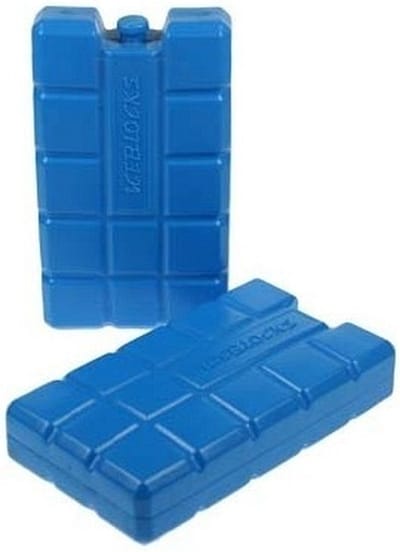 Koelelementen 4x stuks 16 x 9 cm
