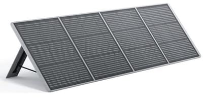 Opvouwbaar zonnepaneel 200 W met 5 uitgangen - Monokristallijn siliconen, IP65, ideaal voor camping en tuin