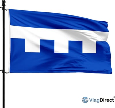 Gemeente Rendeux vlag - 90 x 150 cm.