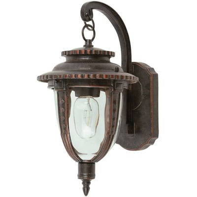 Bohemian Wandlamp - Steady Lighting - Metaal - Bohemian - E27 - L: 23cm - Voor Buiten - Woonkamer - Eetkamer - Brons