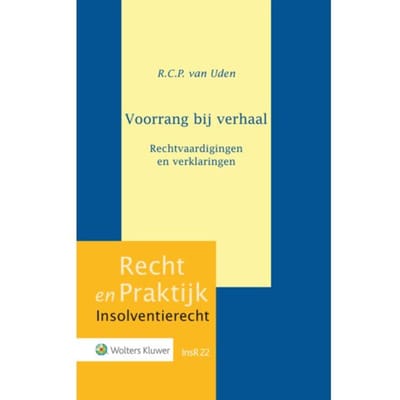 Voorrang Bij Verhaal