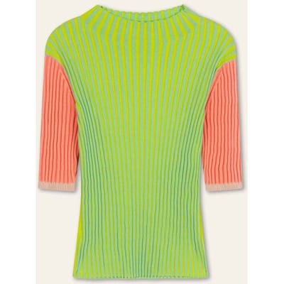 Oilily Kalligrafie Trui- maatXS Jade Groen