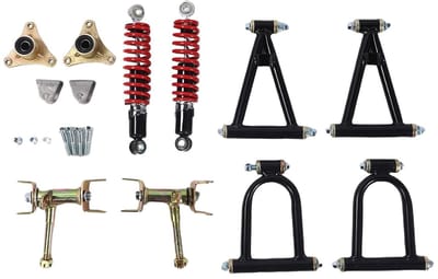 Versterkte Voor- en Achtervering Set voor ATV, Quad en Go-Kart met Verbeterde Stabiliteit en Comfort