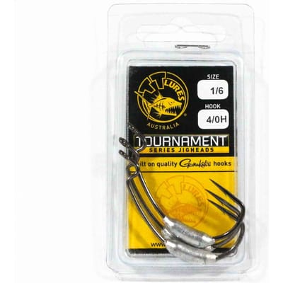 Tackle Tactics TT Head Hunter Extreme SWS-haak 1/6 oz 4/0H 3/verpakking (7335)