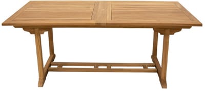 Uitschuifbare tuintafel 180cm