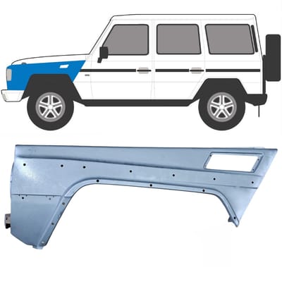 Voorste spatbord voor Mercedes G-Class W461 1990-1996 / Links