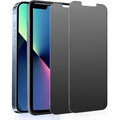 Scherm Privacybeschermer(2st) Compatibel met iP13 Pro Max Anti-spy Gehard Glas Film met 9H 2pcs