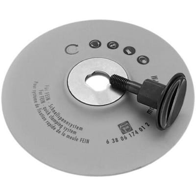 Fijn Elastische Slijpschotel met Spaneenheid Ø 180 mm - 63806174028