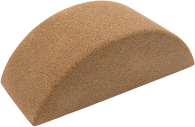 Trainingsblok Yoga - Ballet Dansblok - Indoor Sport - Natuurlijke Kurk - 24x10x8.5 cm - Houtkleur