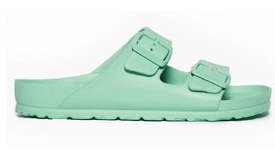 Plakton Dames Slipper Wanda Mint | Groen | Maat: 38