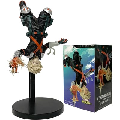 My Hero Academia Anime Periferie Held 22cm Bakugou Katsuki Actiemodel PVC Model Decor Verzamelspeelgoed Cartoon Kerstcadeau