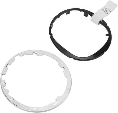 Dailygoods- Versnellingspook Gaiter Boot Ring - Vervanging voor 500/500c - 2x Hoesschoenring - ABS Materiaal - OEM 71775051 - Aangepaste Auto's