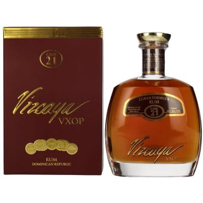 Vizcaya VXOP Cuban Formula Rum Cask 21 40% Vol. 0,7l in geschenkverpakking