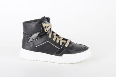 Twins 322701-689W5 meisjes veterboots maat 32 zwart