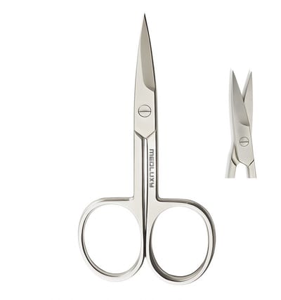 MEDLUXY® - Nagelschaar - 9 cm - Rechte Schaarbladen [Nagelschaar voor Vingernagels en Teennagels, Pedicure - Manicure]
