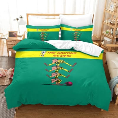 Nieuwe Lucky Le Beddengoed Collectie Enkel Tweepersoons Volledig Queen King Size Bed Collectie Volwassene Kind Slaapkamer Dekbedovertrek Collecties 3D Anime Met Beddengoed C US King 264x228cm