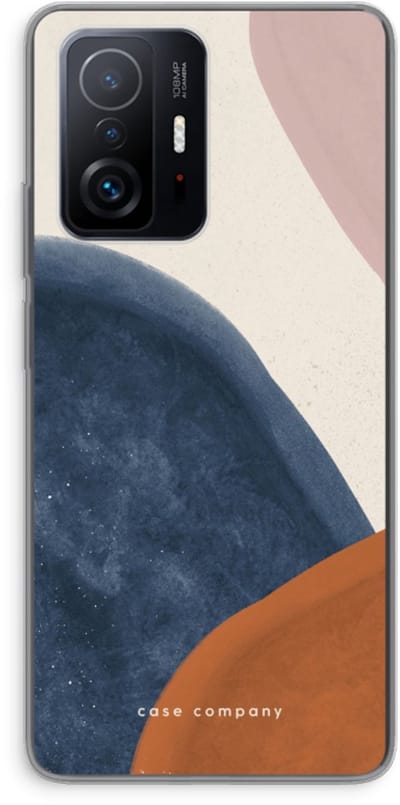 Case Company® - Hoesje geschikt voor Xiaomi 11T hoesje - Geo #1 - Soft Cover Telefoonhoesje - Bescherming aan alle Kanten en Schermrand