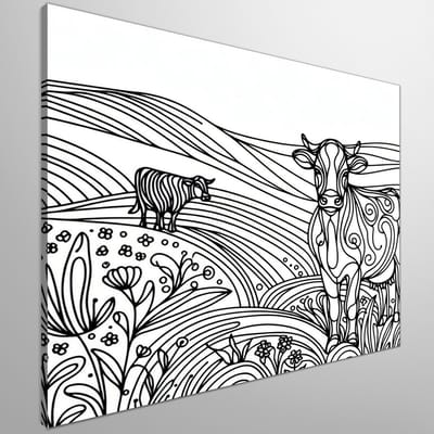 Kunstprint | Wanddecoratie | Canvas | 100 × 100 cm