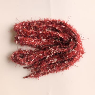 Rood Glanzend Gestoffeerd Pluche Schoenveters Strik Fluffy Sneakers Zwart Sport DE Trainingsschoenen Witte Schoenveters 120cm rood
