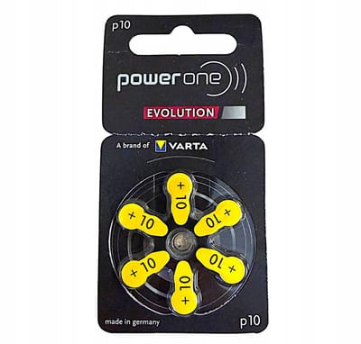 Varta Power One Evolution - Gehoorapparaat batterijen - P10 - 6 stuks