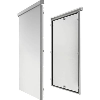 Rittal 9781180 CS zijwand, dubbelwandig, voor HT: 1200 x 800 mm Zijwand Aluminium 2 stuk(s)