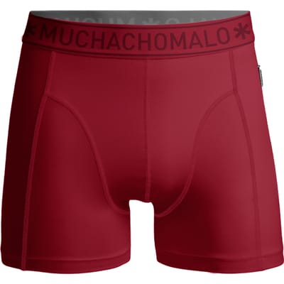 Muchachomalo Jongens Tight Zwembroek - 1 Pack - Maat 110/116 - Rood- Boys Zwembroek