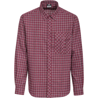Trespass Heren Snyper Check Shirt (Roodkapje)