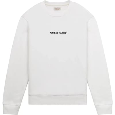 Guess Jeans Gj Cn Slim Logo Emb Sweatshirt Wit 2XL Man