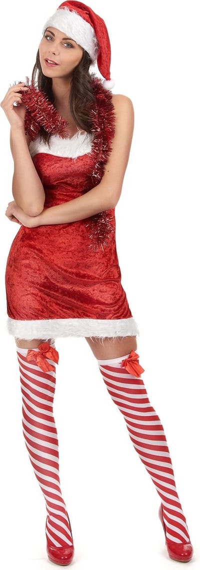 "Sexy kerstvrouw pak voor dames - Verkleedkleding - Small"