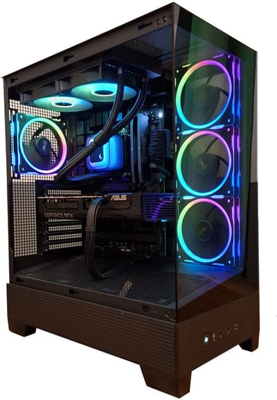 Azerty Gaming Expert XT Powered by ASUS - Ryzen 7 7800X3D - ASUS Radeon RX 9070 XT - 32 GB DDR5 - 2 TB Samsung ssd - Windows 11 Home