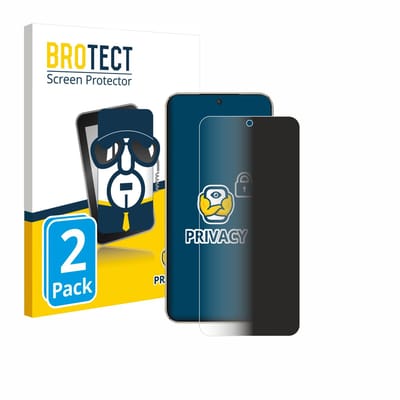 BROTECT - privacy screenprotector voor Honor X9d - Folie Beschermfolie Blauwlichtfilter 2 Stuks