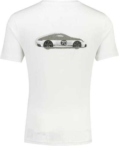 BOSS Green Porsche t-shirt wit 100% katoen