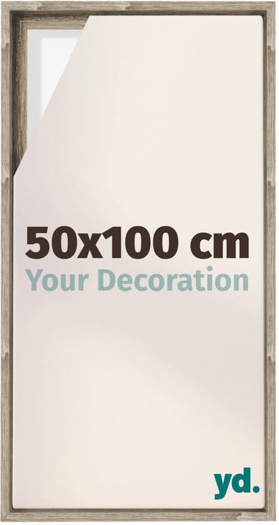 Your Decoration - Baklijst 50x100 cm - Sonoma Eiken - Baklijst voor Canvas - MDF - Lyon