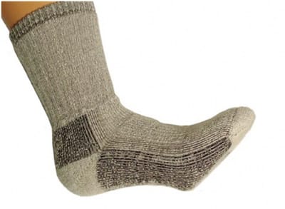 Eureka zachte merino wollen thermosokken S5 - unisex - grijs - maat 39-42