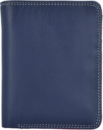 Mywalit Medium Portemonnee Leren Portemonnee 11 cm - Dames - Staand formaat - royal